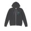 Logo Front/ Halloween Skeleton Back- Zip Up Hoodie  thumbnail 11