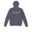 Logo Front/ Halloween Skeleton Back- Zip Up Hoodie  thumbnail 8