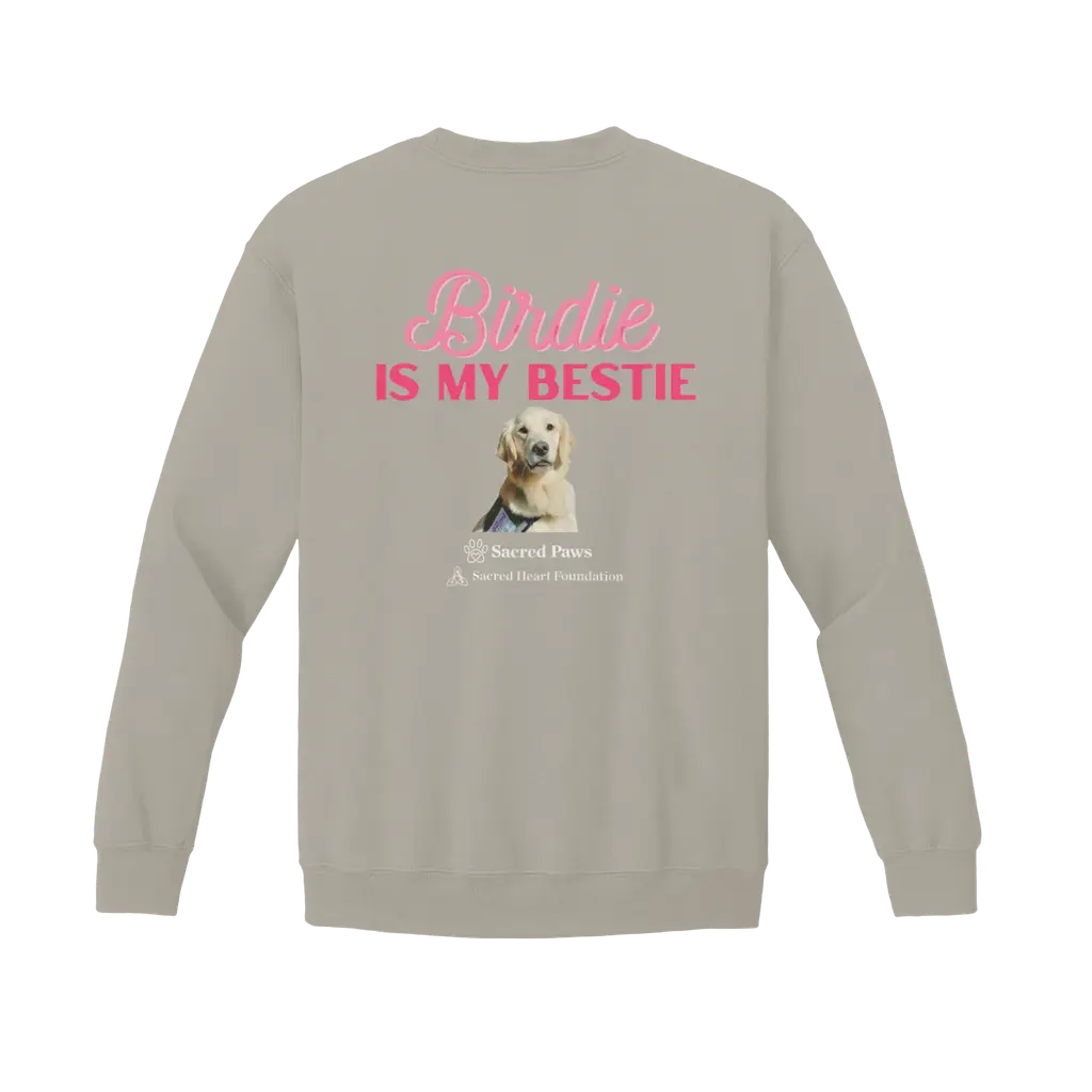 Birdie Is My Bestie: Gildan Sweatshirt