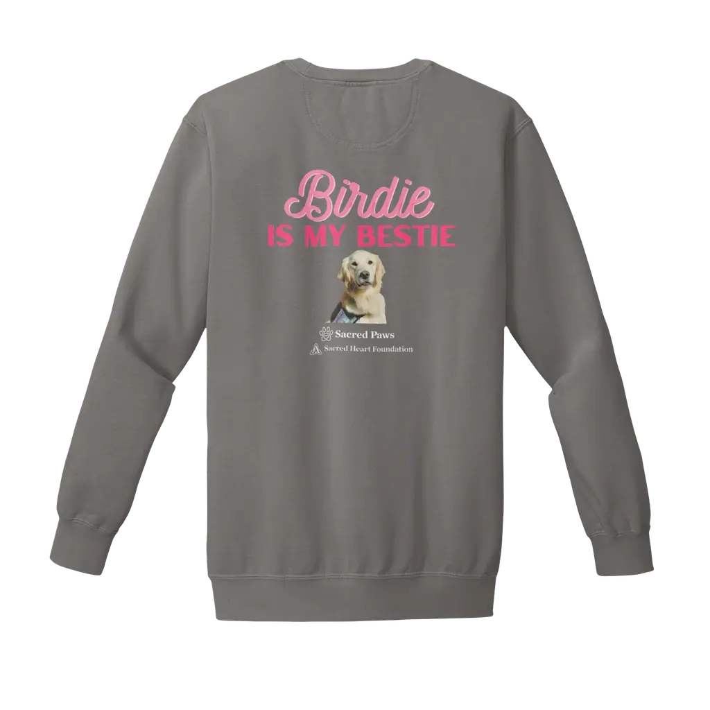 Birdie Is My Bestie: Comfort Colors Sweatshirt