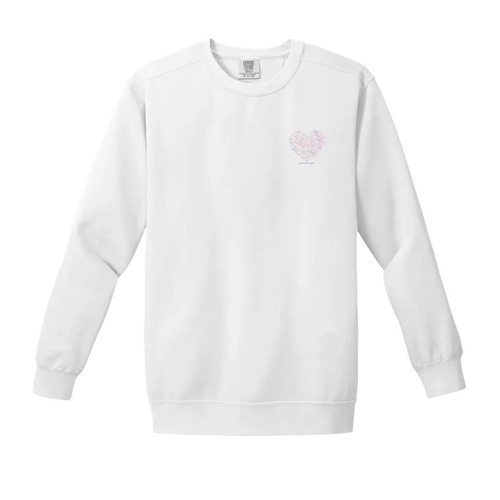 All You Need is Love: Comfort Colors Crewneck Sweatshirt