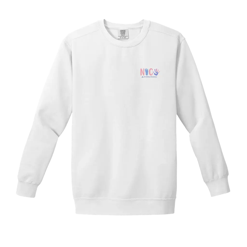 NICU Awareness: Comfort Colors Crewneck Sweatshirt