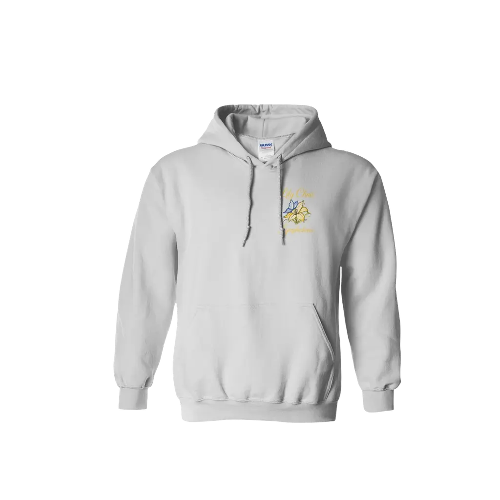 Hoodie:  Lily on front/Awareness on back