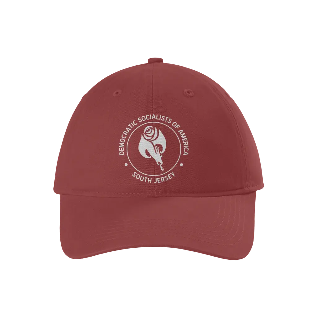 SJDSA Logo (White) Sunwashed Cap