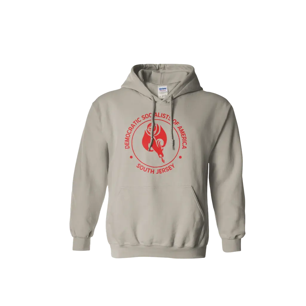 SJDSA Logo (Red) Heavy Hoodie