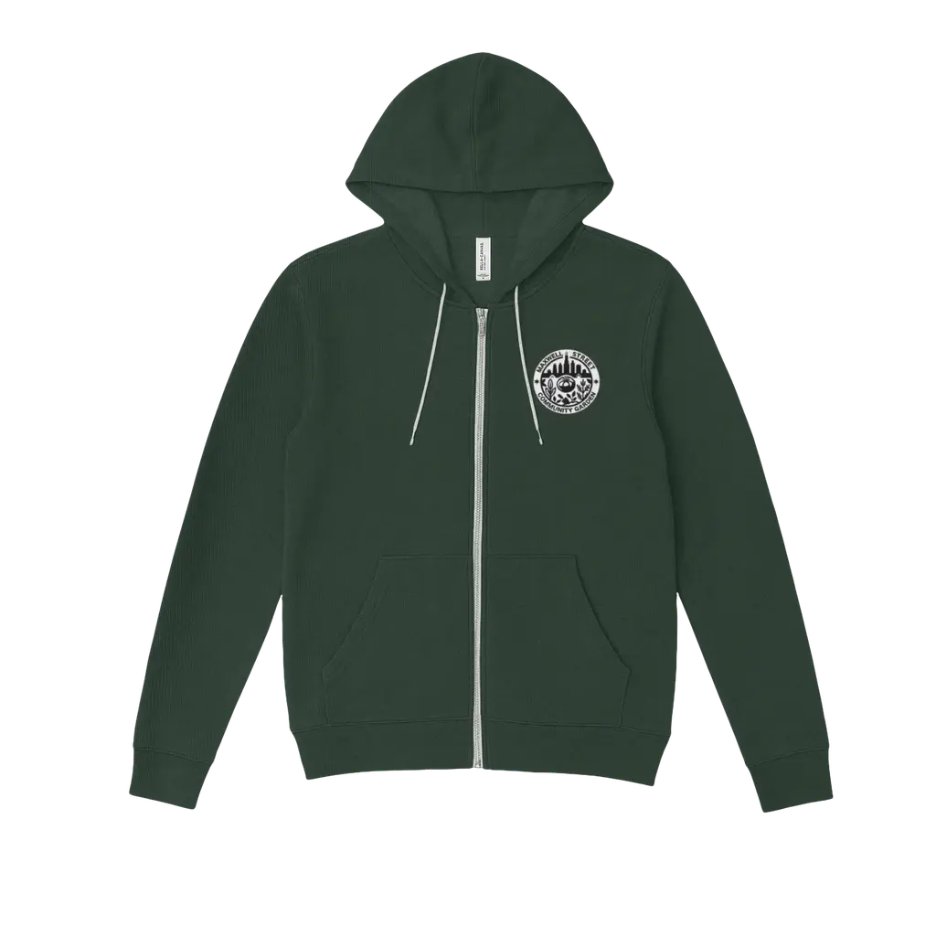 Rooted in Community/MSCG Zip Up Hoodie