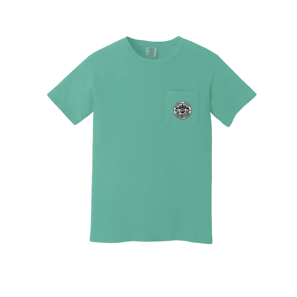 MSCG Logo Pocket Tee Unisex - Pastels