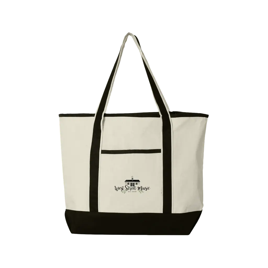West Street Music Pocketed Tote