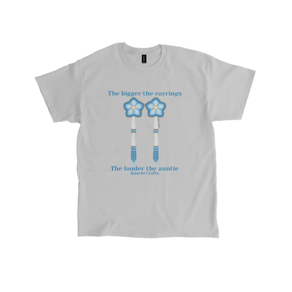 Auntie Earrings Design T-Shirt