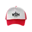 Block letter white/color hat thumbnail 7