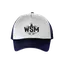 Block letter white/color hat thumbnail 5