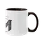 Block letter drinkware Two-Tone Mug thumbnail 2