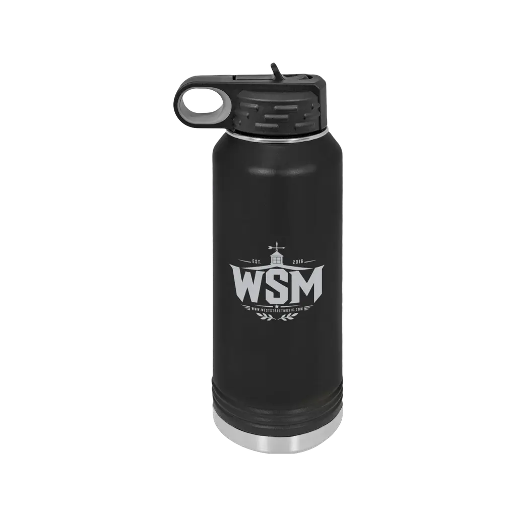Block letter drinkware Water Bottle