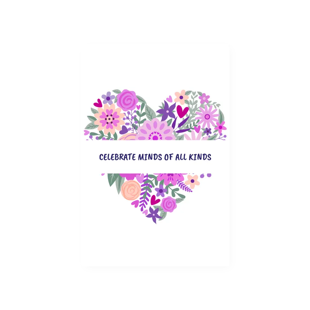 Celebrate Minds of All Kinds Artwork