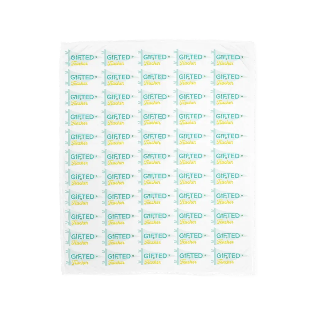 Gifted Teacher Throw Blanket