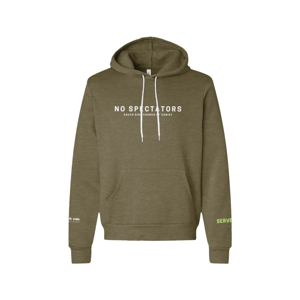 SERVE1P4 Hoodie: No Spectators