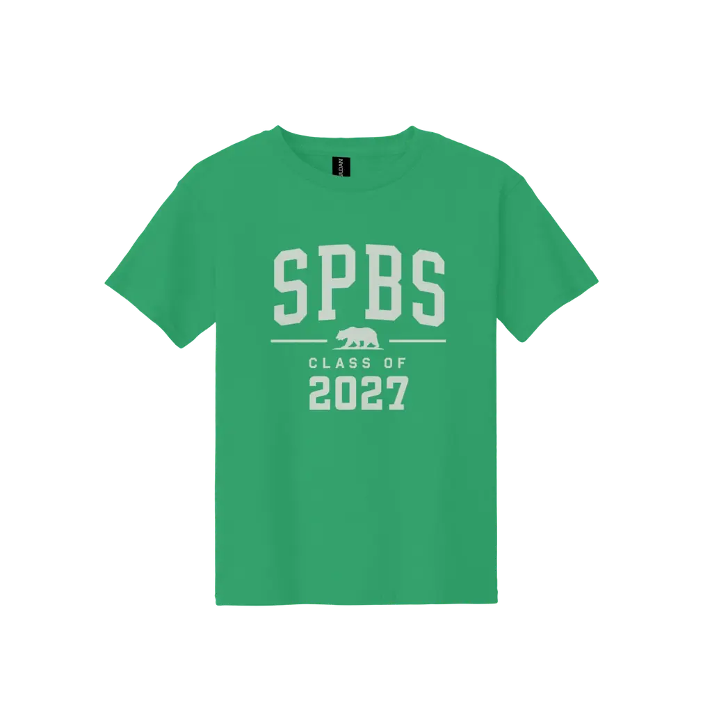 Youth Class of 2027 Tee - Irish Green