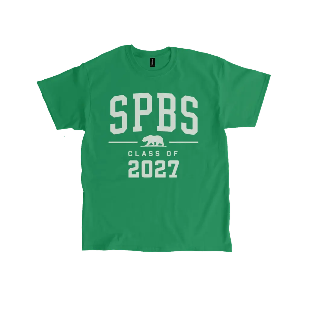 Adult Class of 2027 Tee - Irish Green