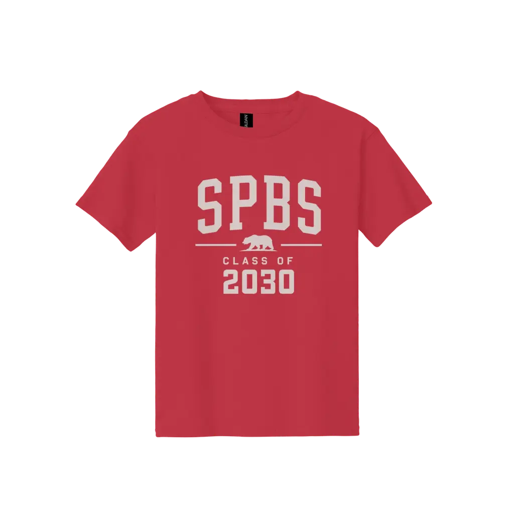 Youth Class of 2030 Tee - Red