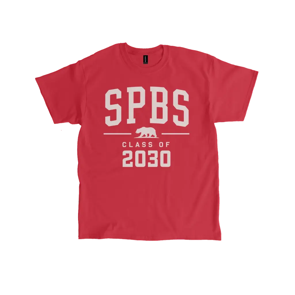 Adult Class of 2030 Tee - Red