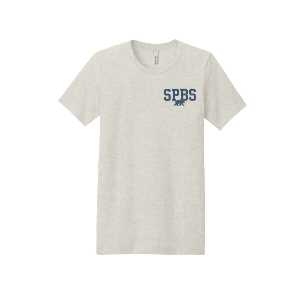 SPBS with Bear Corner Crest - Heather Natural