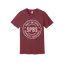 Adult SPBS Shirt with Crest - Cardinal and Navy thumbnail 3