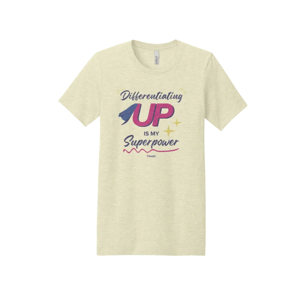 Differentiating Up is My Superpower Unisex Tee