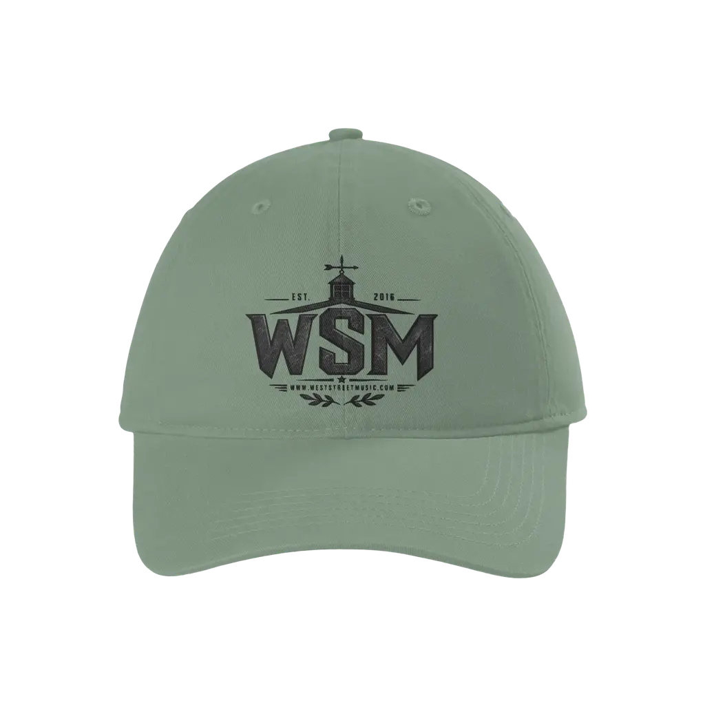 Block logo hat