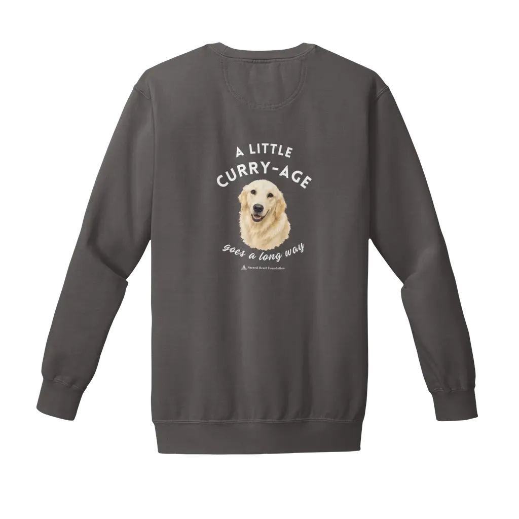 Little Bit Of Curry-Age: Comfort Colors Crewneck