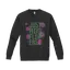 Just Add Flowers Pink Green Crewneck thumbnail 3