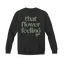 Just Add Flowers Pink Green Crewneck thumbnail 4