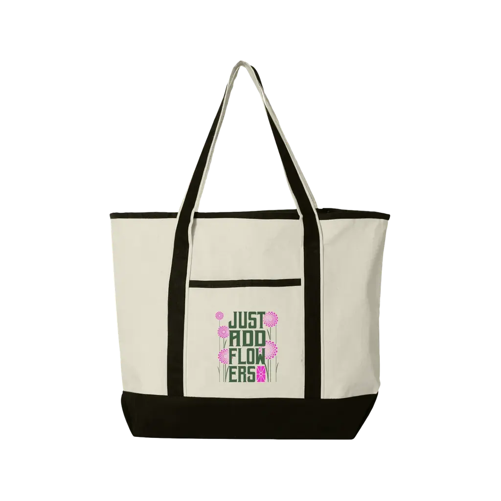 Tote Pink Green