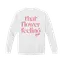 Just Add Flowers Pink Crewneck thumbnail 2