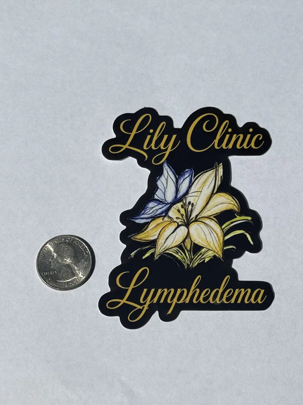 Lily Clinic Sticker
