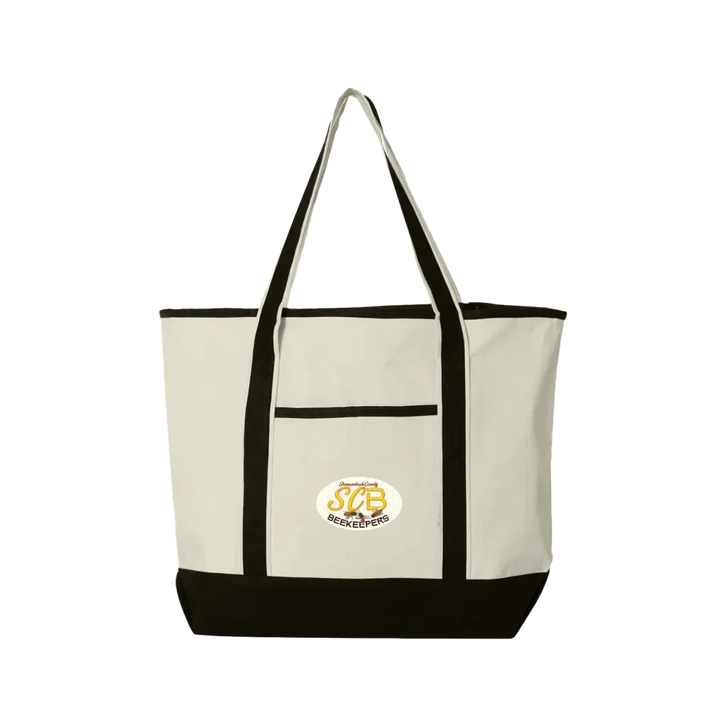 SCB Logo Canvas Tote