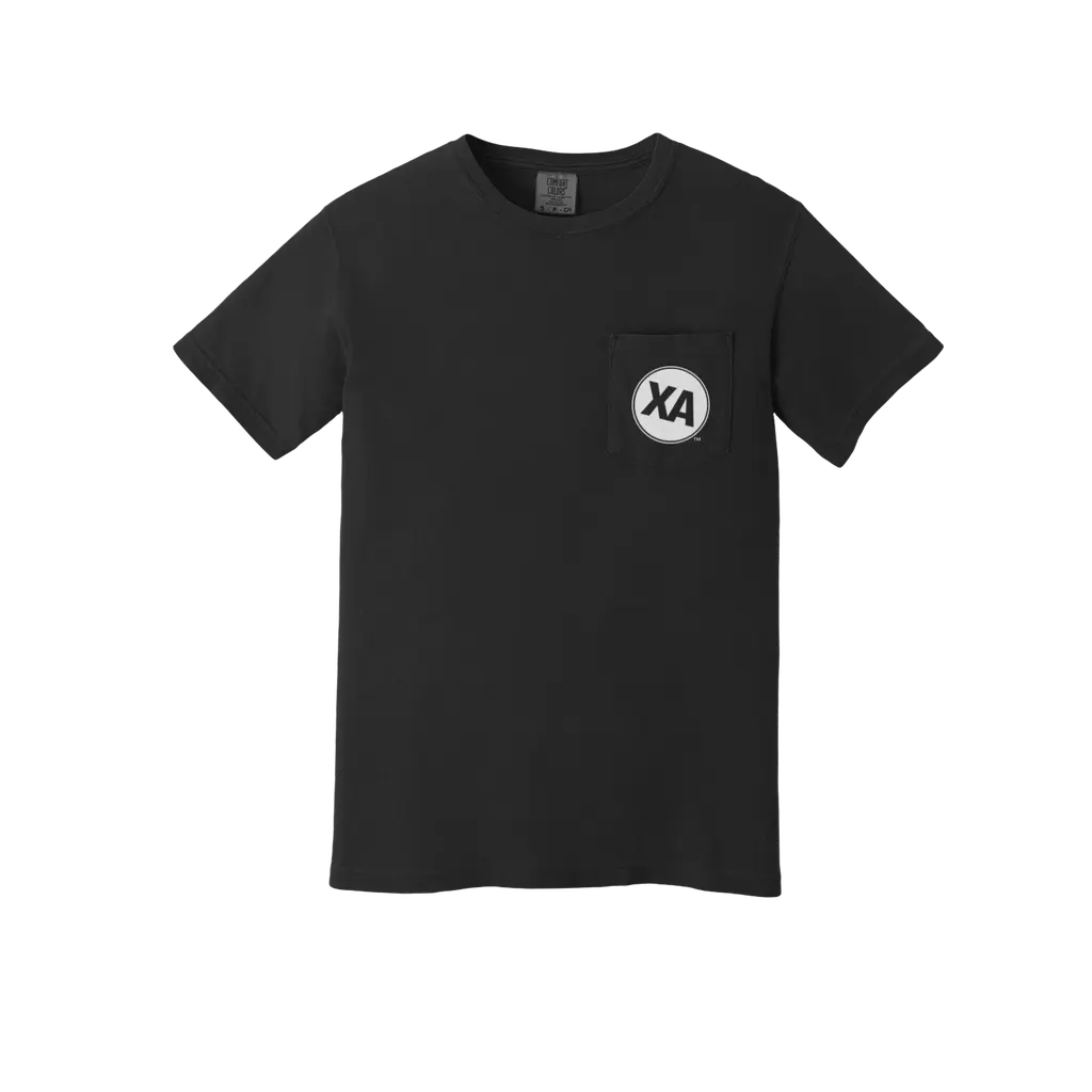 XA Round logo Pocket Tee