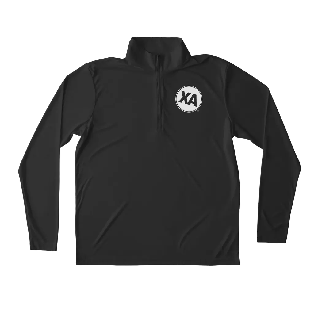XA Round logo Performance Quarter Zip