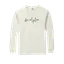 Chi Alpha Script Black Comfort Colors Long Sleeve thumbnail 5