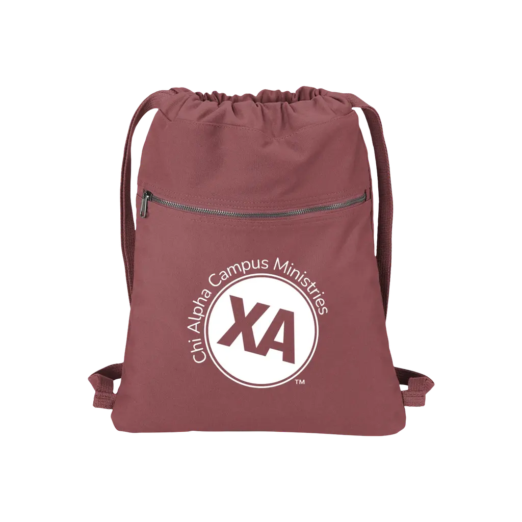 Chi Alpha Logo Bags Cinch Pack