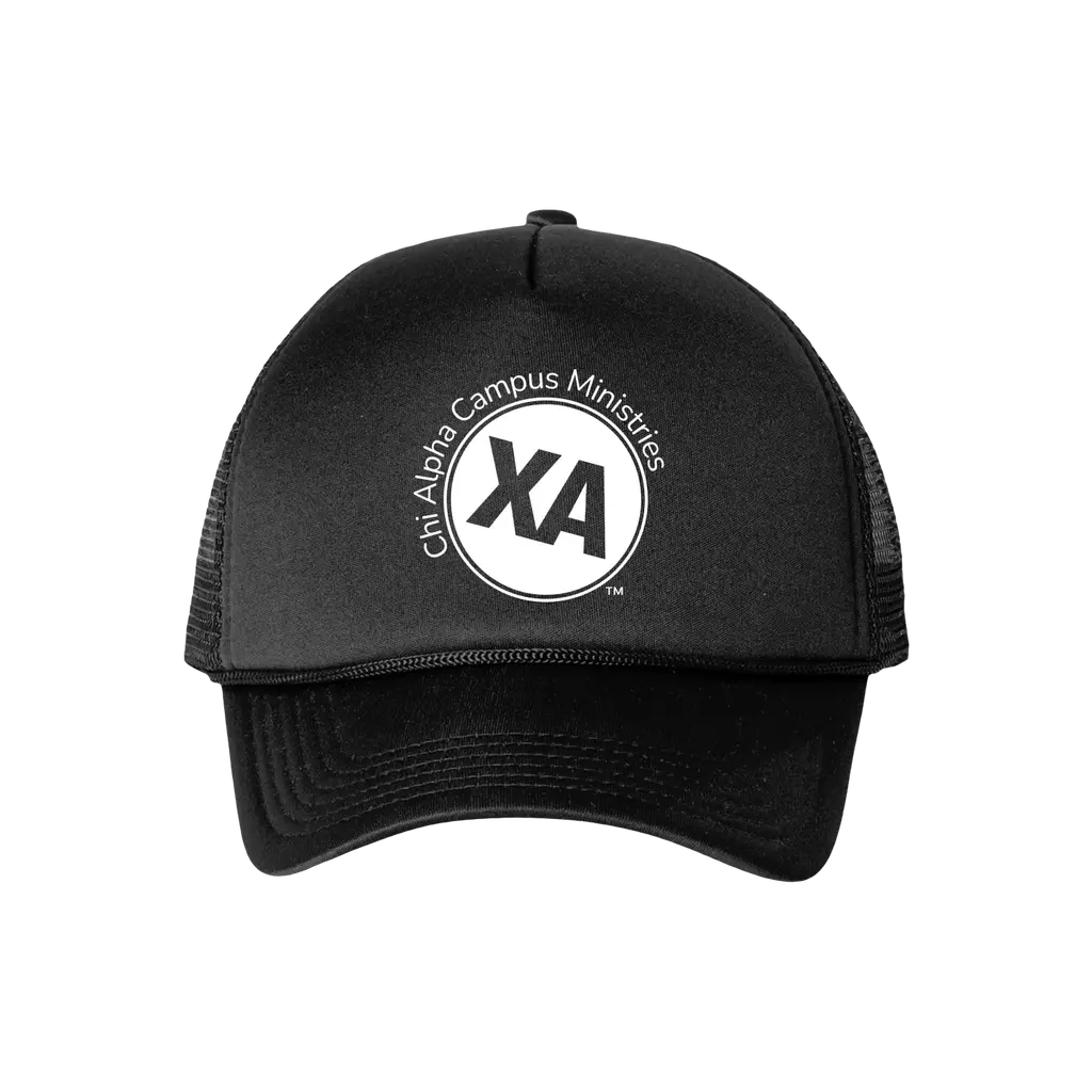 Chi Alpha Hats Circular Foam Trucker Cap