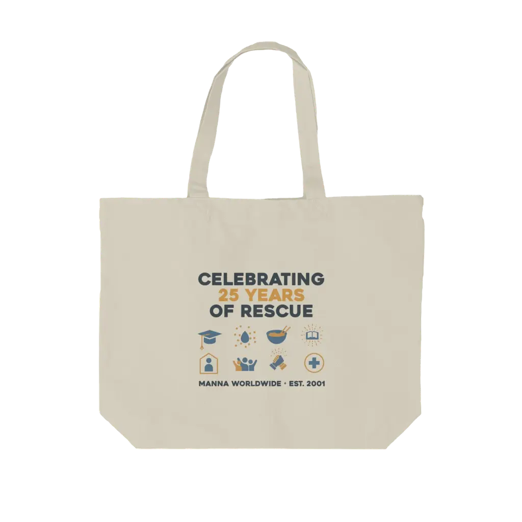 Anniversary Canvas Tote