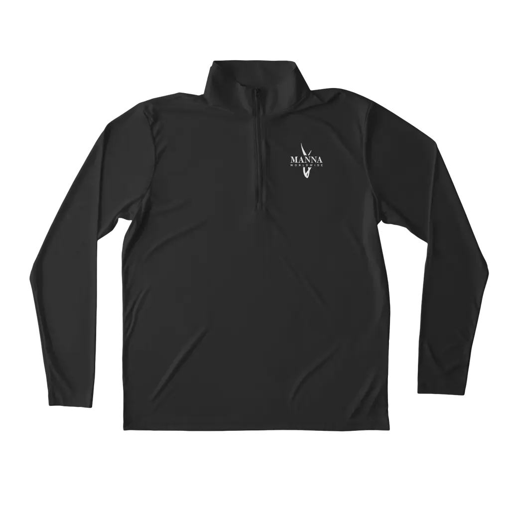 Embroidered Quarter Zip