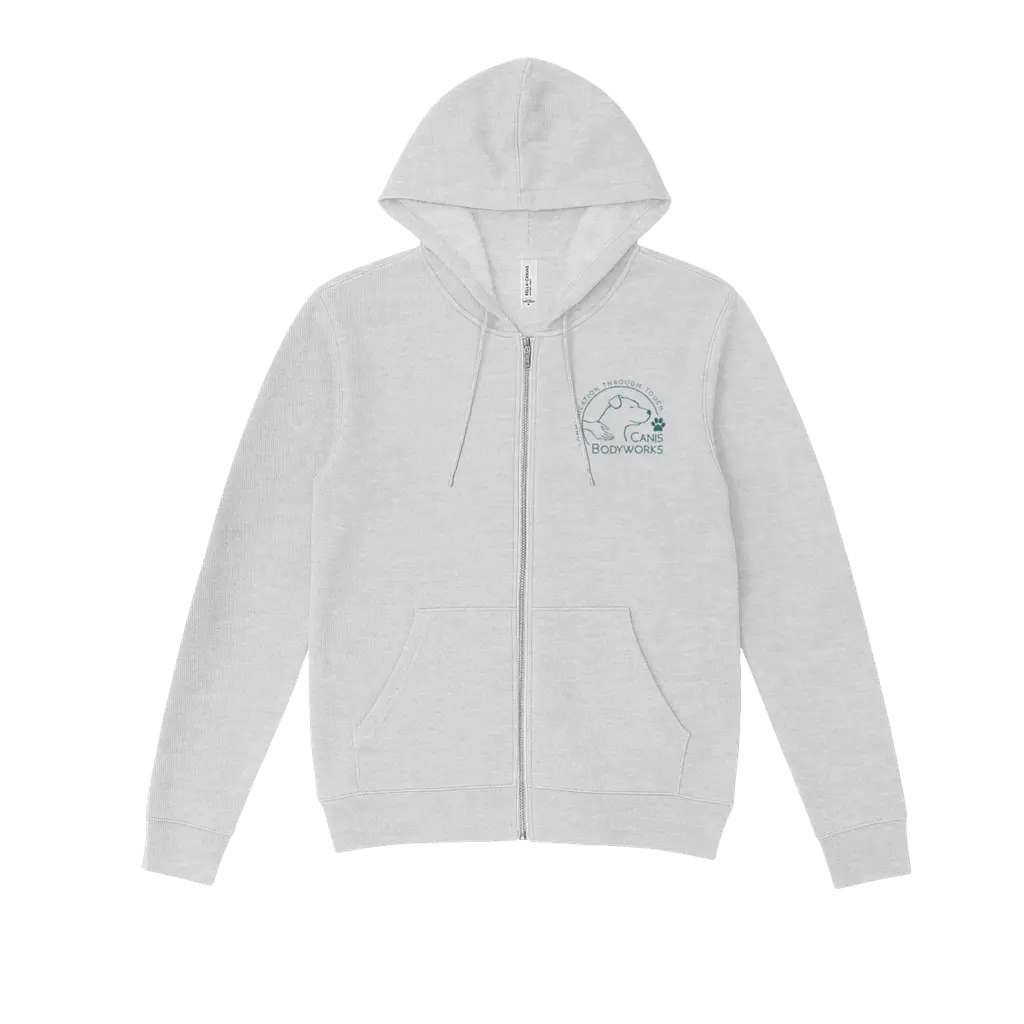 Canis Zip-Up - Teal logo