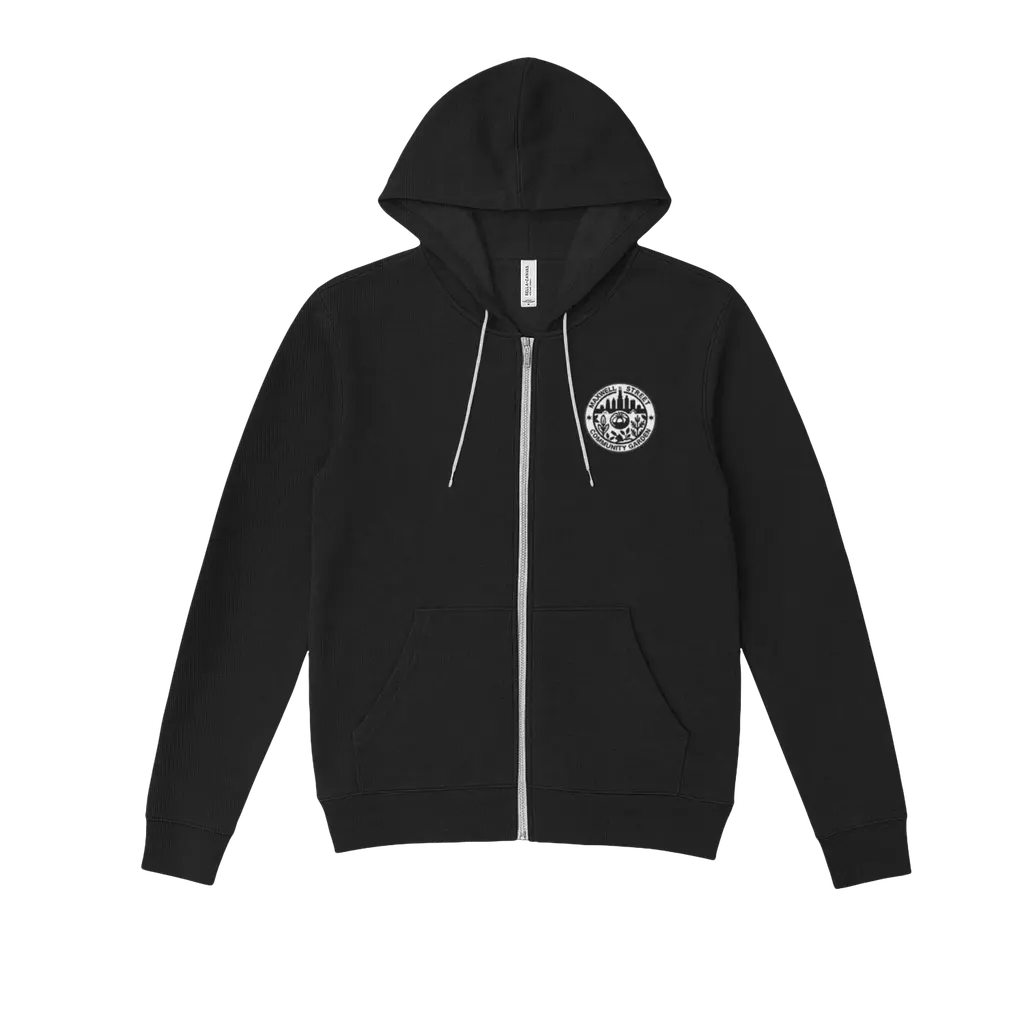 MSCG Logo Zip Up Hoodie Unisex