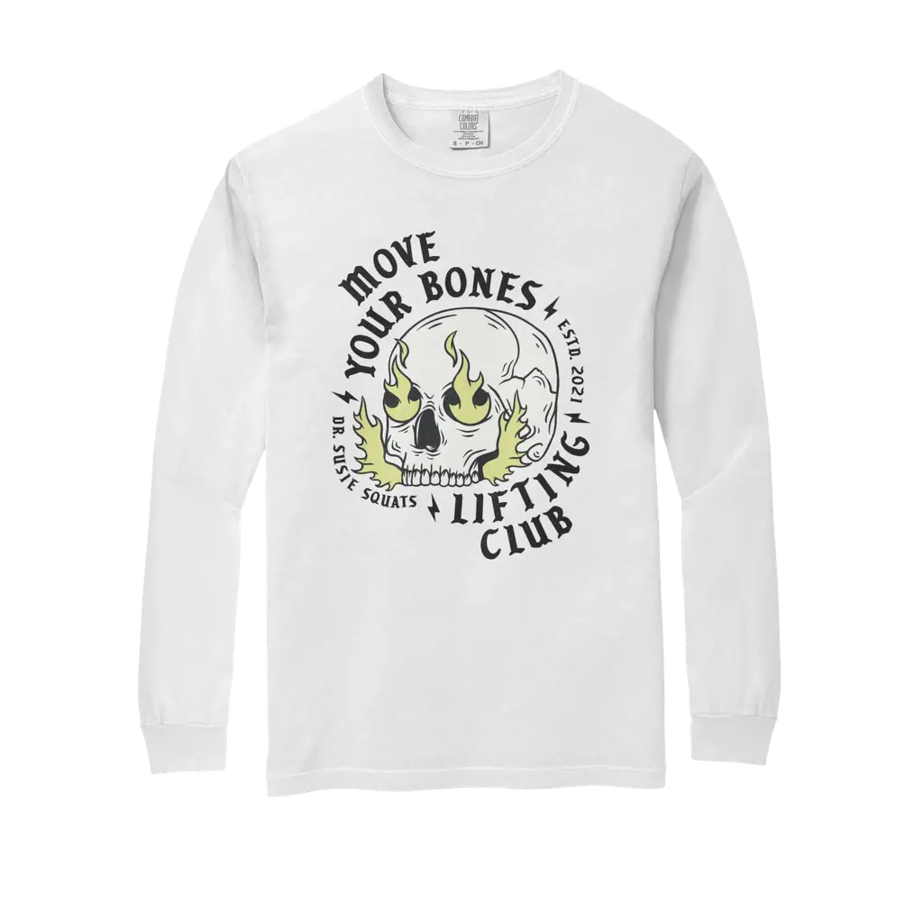 LIFTING CLUB Comfort Colors Long Sleeve