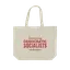 SJDSA Word Logo (Red) Cotton Tote thumbnail 1