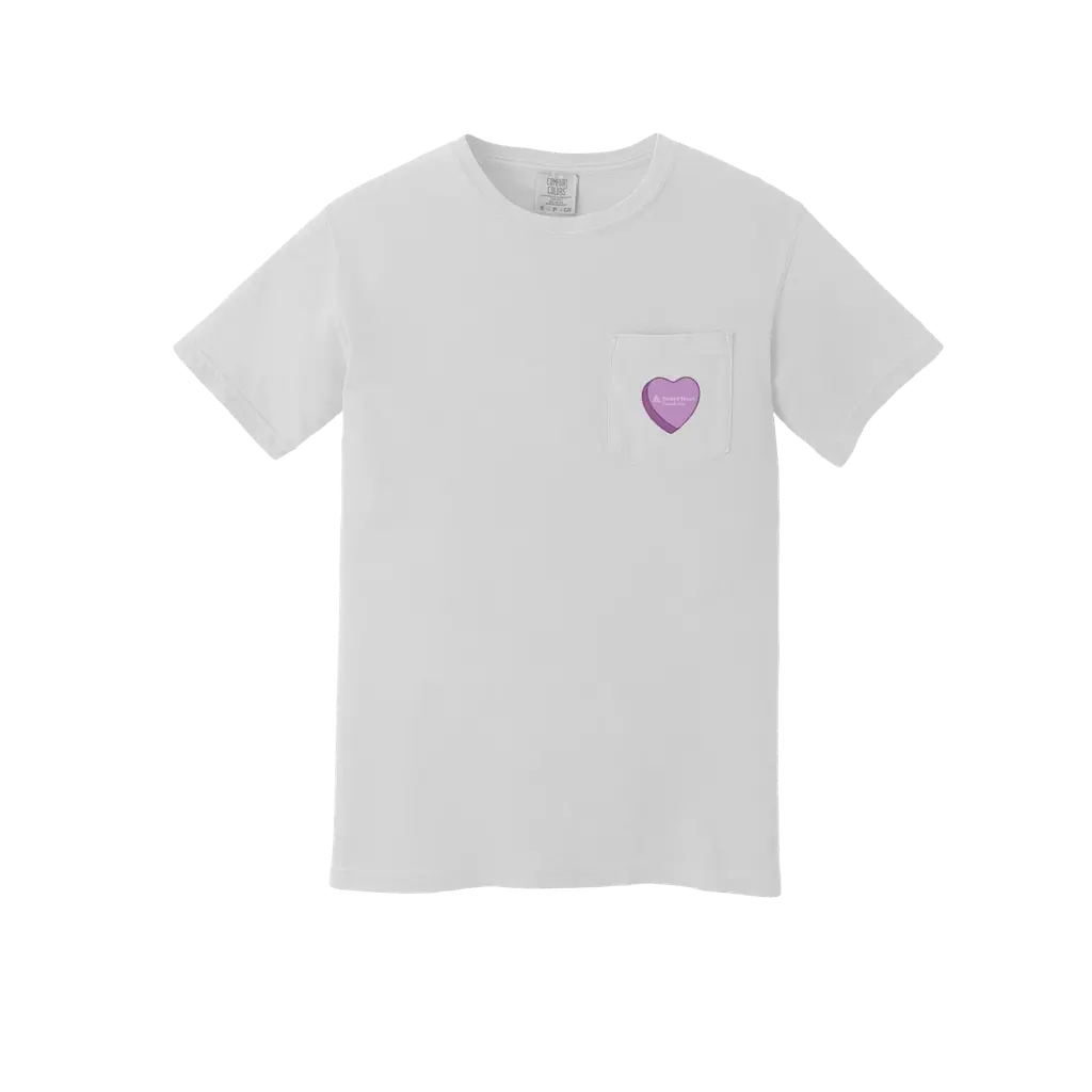 Sweethearts Shirt: Comfort Colors Pocket T-Shirt
