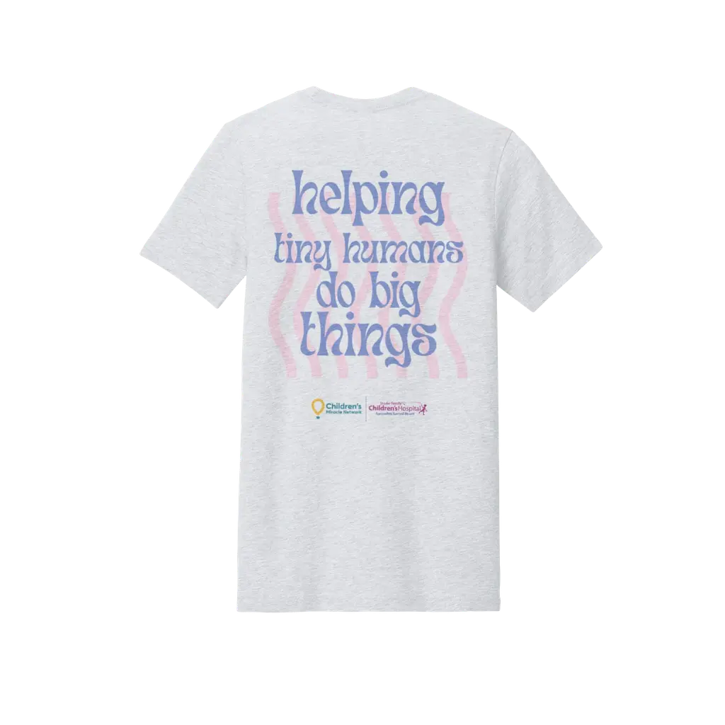 Helping Tiny Humans Do Big Things: Bella + Canvas T-Shirt