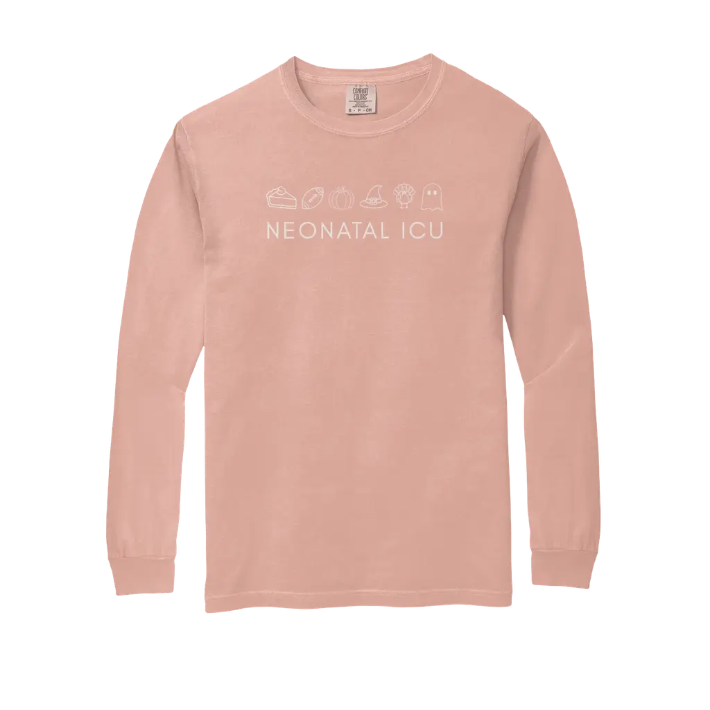 Fall Neonatal ICU: Comfort Colors Long Sleeve T-Shirt