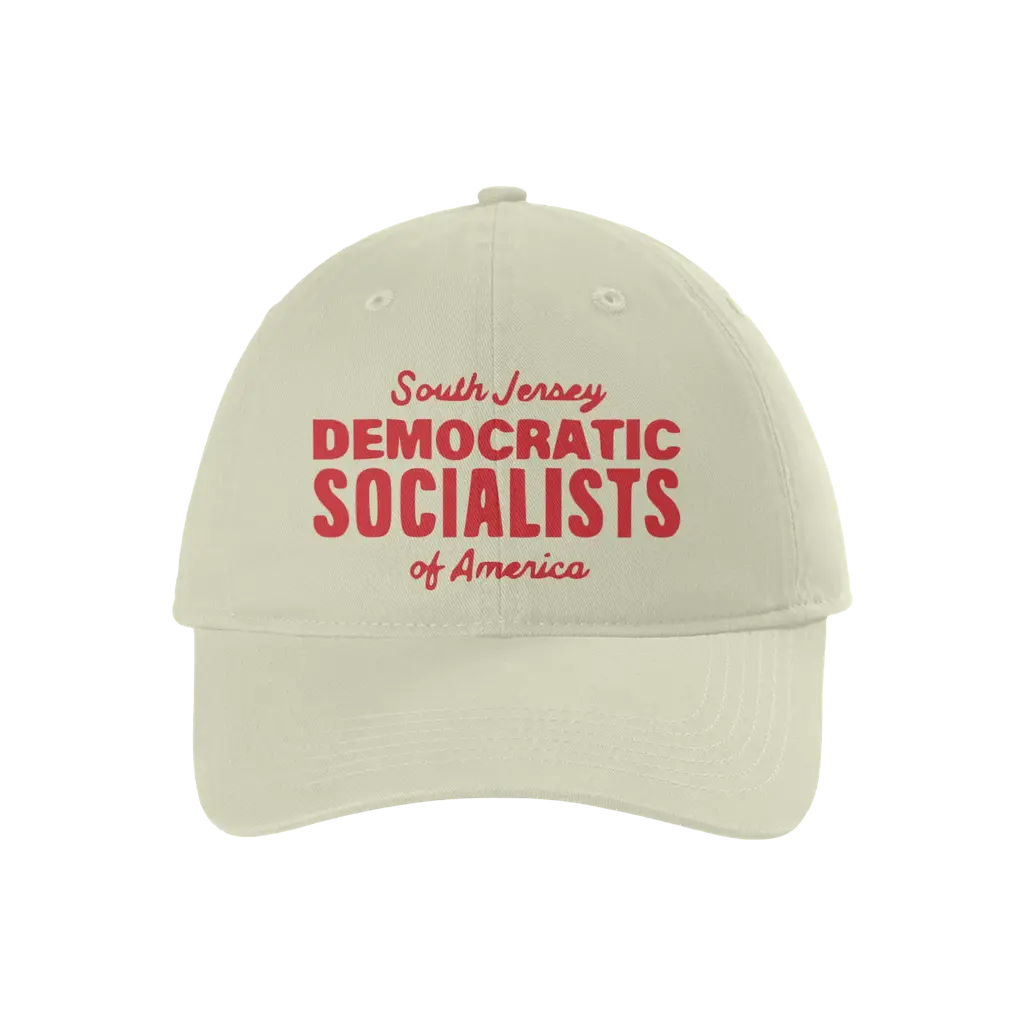 SJDSA Word Logo (Red) Sunwashed Cap